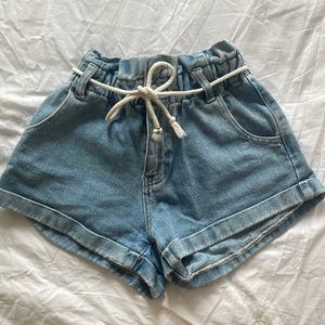 Pacsun Dark Wash Jean Shorts